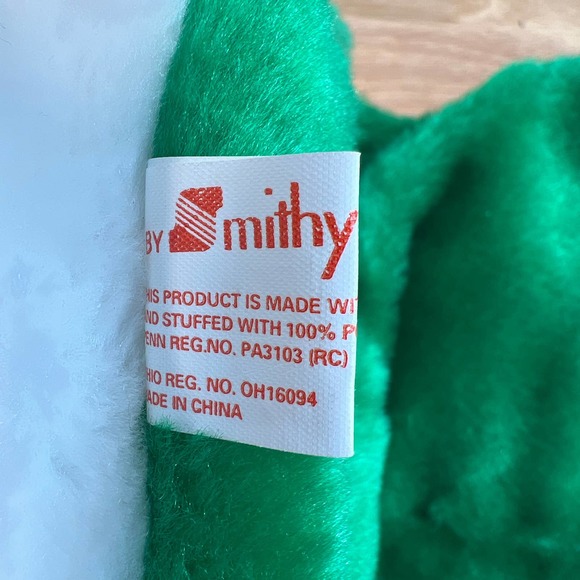 VINTAGE Smithy 3D plush‎ Santa stocking - Picture 3 of 8